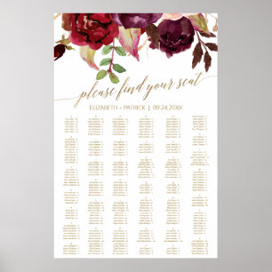 Poster Gráfico Sentado Elegante Dourado