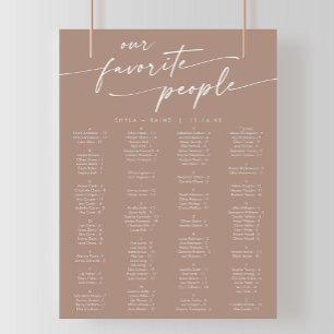 Poster Gráfico Sentado Imprimível de Taupe Neutro Bico