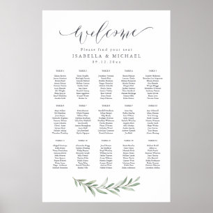 Poster Gráfico Sentado Rústico da Caligrafia Simples