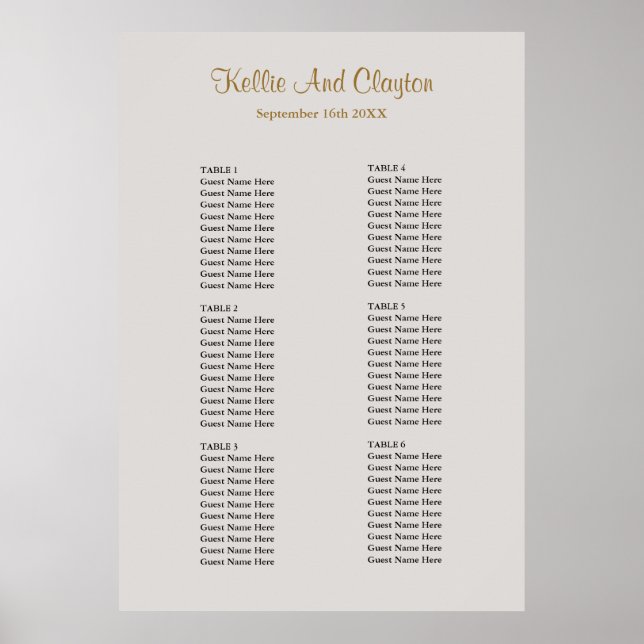 Poster Gráfico Simples De Casamento De cinzas (Frente)