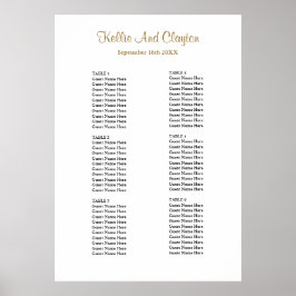 Poster Gráfico Simples De Casamentos