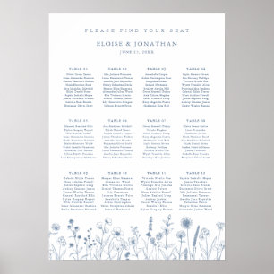 Poster Gráfico Simples Minimalista de Casamentos de Flore