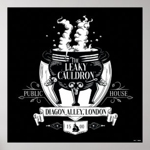 Poster Gráficos da Loja LEAKY CAULDRON™