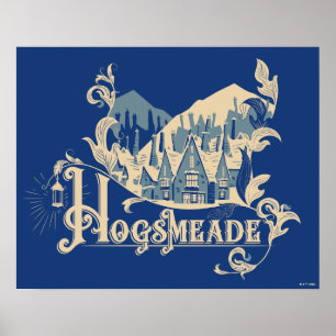 Poster Gráficos da Vila Vintage HOGSMEADE™