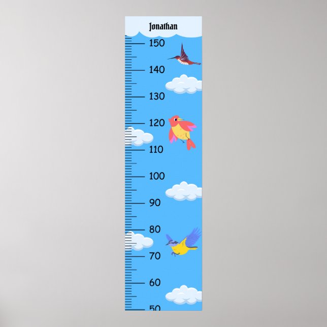 Poster Gráficos de Crescimento das Aves (Frente)