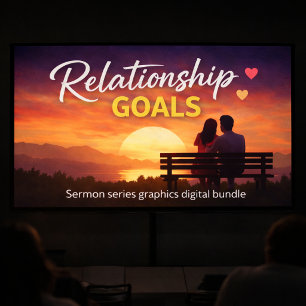 Poster Gráficos digitais para série de sermões