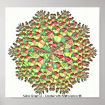 Poster Gráficos Kabai - Criados com Mathematica (R)<br><div class="desc">Ico-Bush</div>