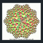 Poster Gráficos Kabai - Criados com Mathematica (R)<br><div class="desc">Ico-Bush</div>