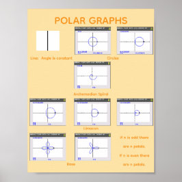 Poster Gráficos Polares