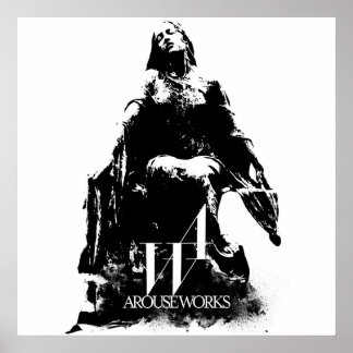 Poster Gráficos pretos e brancos