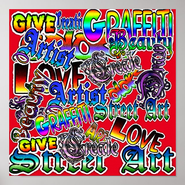 Pôster Grafite Art (Frente)