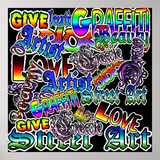 Pôster Grafite Art (Frente)