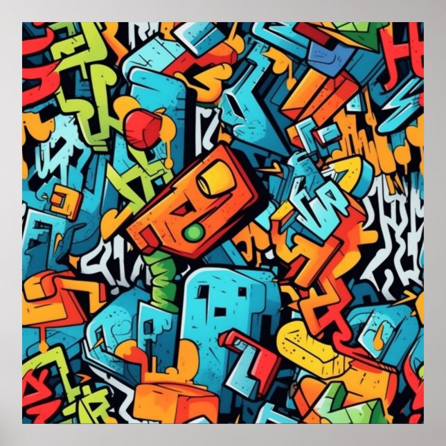 Poster Grafite Art (Frente)