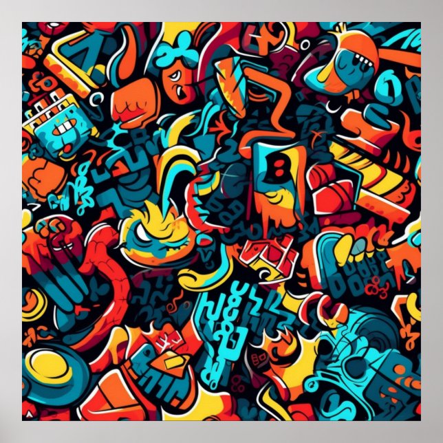 Poster Grafite Art (Frente)