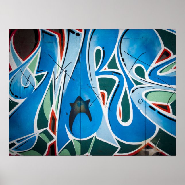 Pôster Grafite / Arte de Rua (Frente)