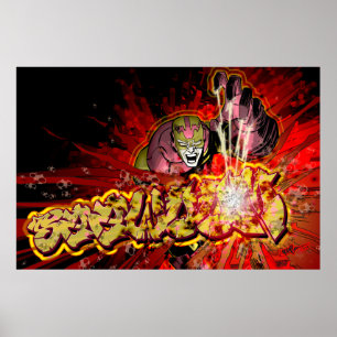 Poster Grafite, BD, Super-herói