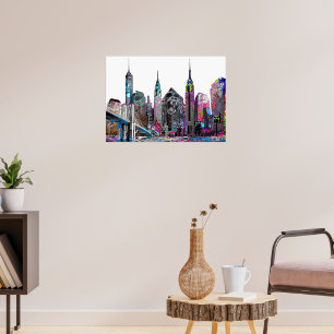 Poster Grafite Brooklyn