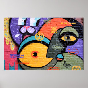 Poster Grafite de Amesterdã