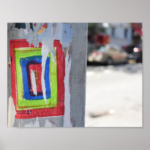 Pôster Grafite de Polonês de Nova Iorque de Arte Pública