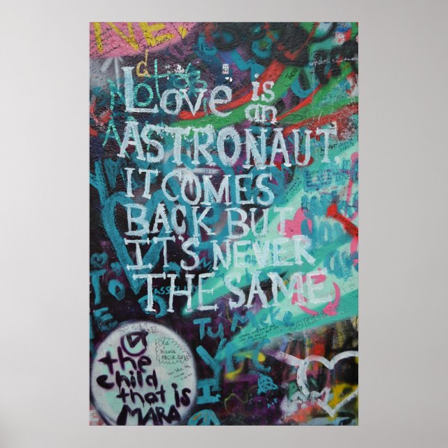 Pôster Grafite de Praga (Frente)