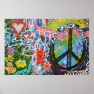 Pôster Grafite de Praga