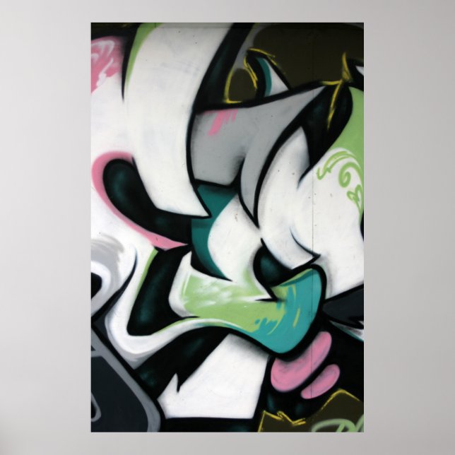 Pôster Grafite de Taiwan, Taipei, Taiwan (Frente)