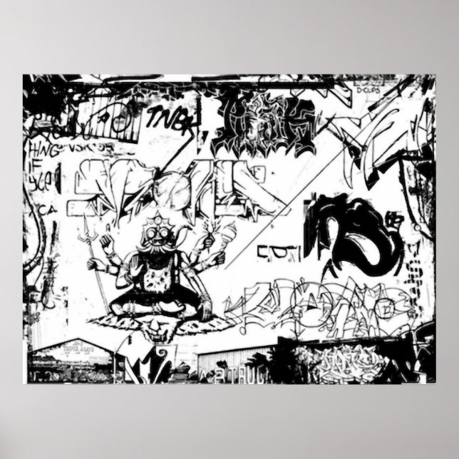 Pôster Grafite Delight (Frente)