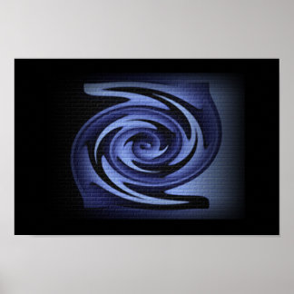 Pôster Grafite do furacão