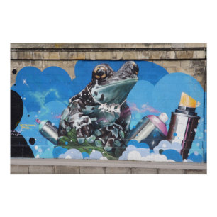 Pôster Grafite legal Entre Cães De Spray