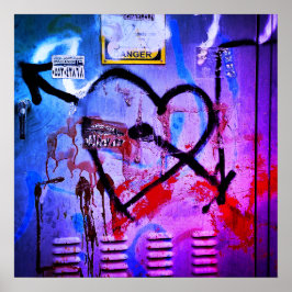 Poster Grafite Love
