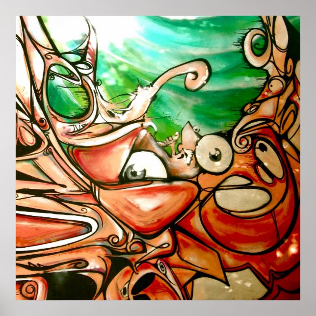 Poster Grafite - O que está por baixo (Frente)