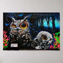 Poster Grafite Street Art Camden Town London