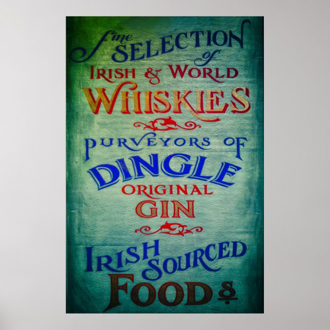 Pôster Grafite Vintage (Frente)