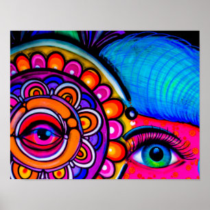 Pôster Grafites de néon