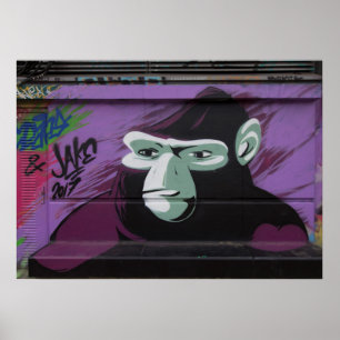 Poster Grafites do macaco
