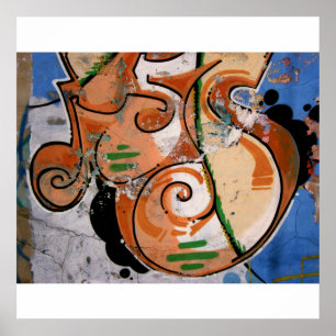 Poster Grafites na música