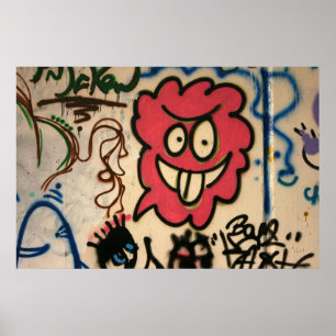 Pôster Grafites taiwaneses, Taipei, Formosa