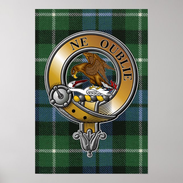 Poster Graham Tartan & Crachá (Frente)