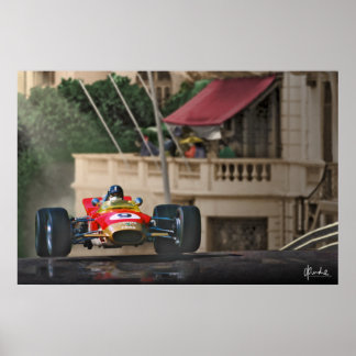 Pôster Graham's Mônaco '68