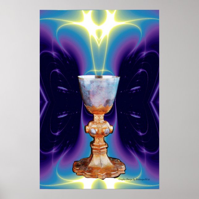 PÔSTER GRAIL/CHALICE DE MASSA SANTA (Frente)