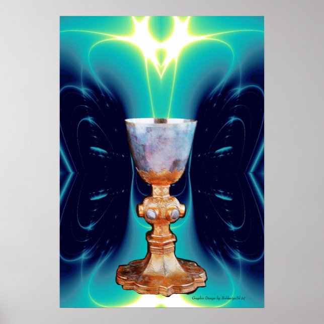 POSTER GRAIL/CHALICE DE MASSA SANTA (Frente)