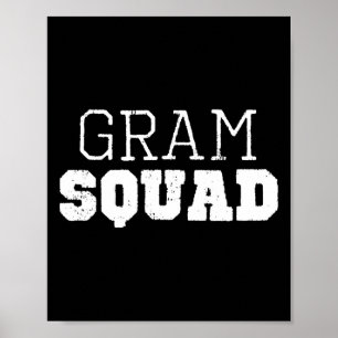 Poster Gram Squad Legal Engraçado