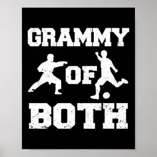 Poster Grammy de Karate e Futebol Artes Marciais Engraçad