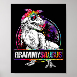 Poster Grammysaurus Dinossauro Grammy Saurus Família Corr