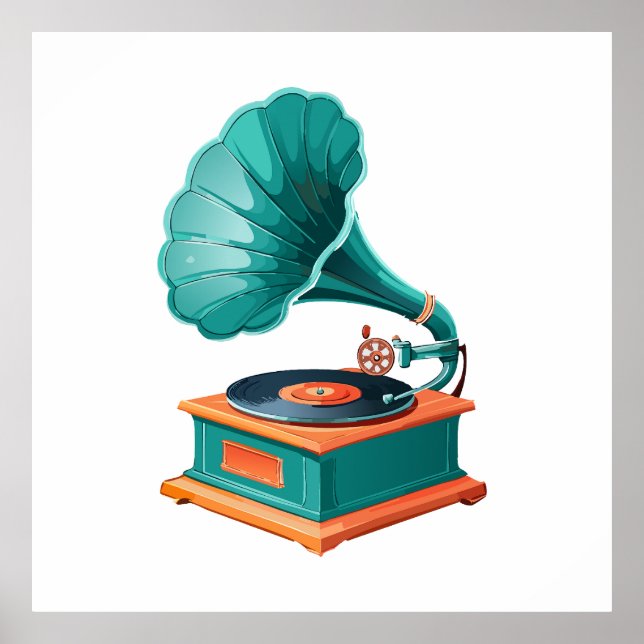 Poster Gramophone (Frente)