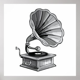 Poster Gramophone