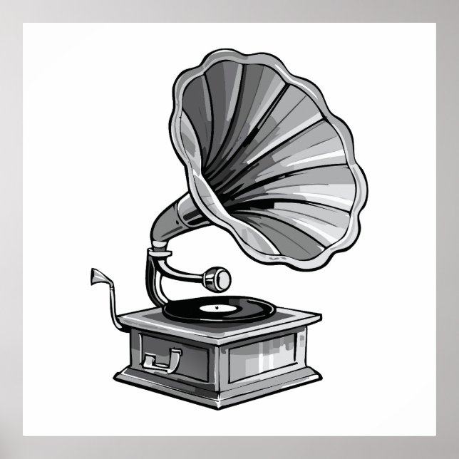 Poster Gramophone (Frente)