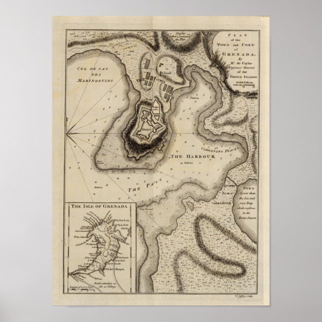 Pôster Granada (Frente)