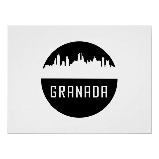 Pôster Granada | cidades da Espanha (Frente)
