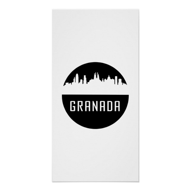 Pôster Granada | cities of Spain (Frente)